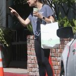 Mila Kunis in a White Sneakers Departing Jayde’s Market at Beverly Glen Mall in Beverly Hills 09/11/2024