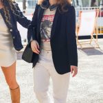 Sadie Sink in a White Pants Was Seen Out in Venice 09/01/2024