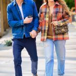 Blake Lively in a Plaid Shirt Was Seen Out with Ryan Reynolds in New York City 10/11/2024