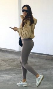 Eiza Gonzalez in a Grey Leggings