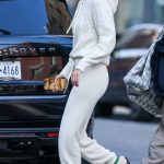 Gigi Hadid in a White Sweatsuit Was Seen Out in New York City 10/14/2024