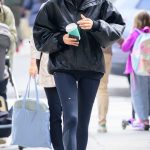 Irina Shayk in a Black Jacket Was Spotted Out in New York 10/02/2024