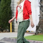 Jennifer Lawrence in an Olive Pants Was Seen Out in Los Angeles 10/26/2024