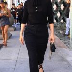 Jennifer Lopez in a Black Blouse Was Seen Out in Los Angeles 10/20/2024