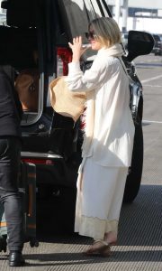 Julianne Hough in a White Outfit