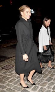 Kate Hudson in a Black Coat