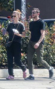 Kate Mara in a Black Tee