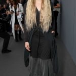 Peyton List Attends the Balenciaga Fashion Show During 2024 Paris Fashion Week in Paris 09/30/2024