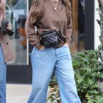 Jessica Alba in a Brown Sweatshirt Was Spotted on a Girls Shopping Trip in Los Angeles 11/18/2024