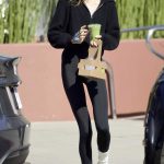 Kaia Gerber in a Black Leggings Was Seen Out in Los Angeles 11/07/2024