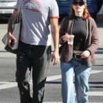 Madelaine Petsch in a Black Adidas Sneakers Enjoys a Day Out at the Farmer’s Market in Studio City 11/10/2024