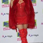 Perrie Edwards Attends 2024 Hits Radio Live at The Co Op Live Arena in Manchester 11/23/2024