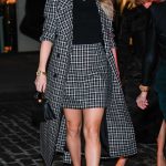 Taylor Swift in a Plaid Trench Coat Was Seen Out in New York 11/19/2024