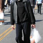 Ava Michelle in a Blue Cap Was Seen while Shopping at the Farmer’s Market in Studio City 12/15/2024