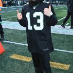 Chloe Moretz in a Black Beanie Hat Attends NFL Game Between New York Jets and Seattle Seahawks in East Rutherford 12/01/2024