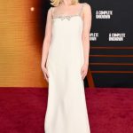 Elle Fanning Attends A Complete Unknown Premiere in Hollywood 12/10/2024