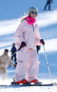 Heidi Klum in a Pink Outfit