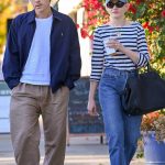 Julia Garner in a Blue Cap Was Seen Out with John Owen Lowe in Studio City 12/18/2024