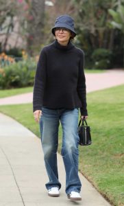 Lisa Rinna in a Black Turtleneck