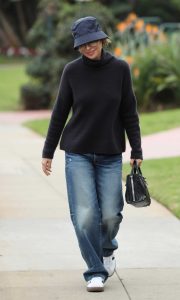 Lisa Rinna in a Black Turtleneck