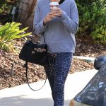 Lisa Rinna in a Grey Sweatshirt Leaves Her Morning Workout in Los Angeles 12/19/2024