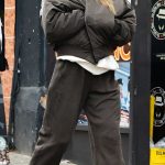 Melanie Chisholm in a Brown Bomber Jacket Was Seen Out in London 12/23/2024