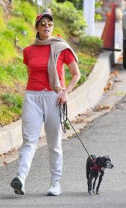 Sarah Silverman in a Red Tee