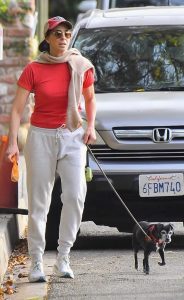 Sarah Silverman in a Red Tee