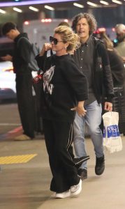 Shania Twain in a Black Sweatshirt