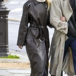 Anya Taylor-Joy in a Black Leather Coat Was Spotted on a Romantic Stroll with Malcolm McRae in Paris 01/28/2025