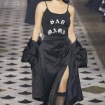 Becky G in a Black Top Walks the Runway During the Willy Chavarria Menswear Fashion Show at 2025 Paris Fashion Week in Paris 01/24/2025