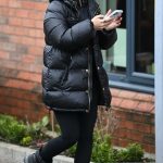 Coleen Rooney in a Black Puffer Jacket Was Seen Out in Alderley Edge in Cheshire 01/13/2025