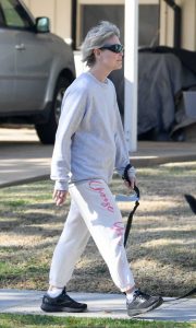 Dee Wallace in a White Sweatpants