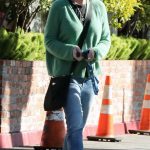 Helen Hunt in a Green Cardigan Was Spotted Out in Los Angeles 01/02/2025