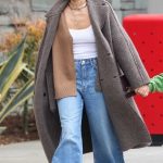 Jessica Alba in a Tan Coat Was Seen Out with Her Son in Los Angeles 01/25/2025