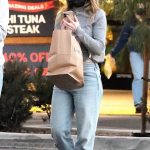 Joey King in a White Sneakers Goes Grocery Shopping with Steven Piet in Los Feliz 01/17/2025