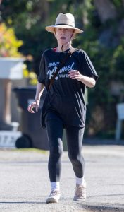 Kathy Griffin in a Black Tee