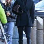 Kendall Jenner in a Black Outfit Enjoys Coffee in Aspen 01/15/2025