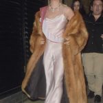 Lottie Moss in a Caramel Coloured Fur Coat Marked Her Birthday with a Celebration at Ixchel Chelsea in London 01/10/2025