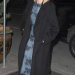 Naomi Watts in a Black Coat Arrives for Dinner at El Quijote Spanish Restaurant in New York 01/24/2025