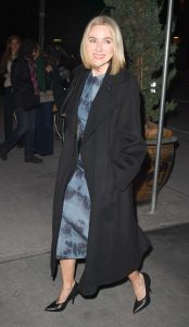 Naomi Watts in a Black Coat