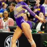 Olivia Dunne Performs at the Florida v LSU Gymnastics Meet in Baton Rouge 01/17/2025