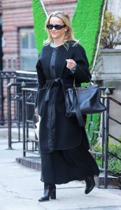 Reese Witherspoon in a Black Coat