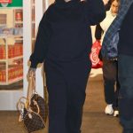 Rihanna in a Black Sweatsuit Was Seen Out in New York 01/17/2025