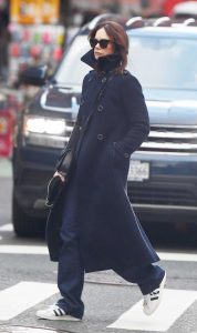 Ruth Wilson in a Black Coat