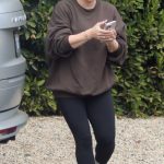 Hilary Duff in a Black Sneakers Was Seen Out in Los Angeles 01/30/2025