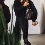 Kaia Gerber in a Black Leggings Heads to the Gym in Los Angeles 02/06/2025