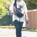 Krysten Ritter in a Black Leggings Was Seen Out in Los Angeles 02/03/2025