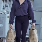 Lucy Hale in a White Cap Goes Grocery Shopping in Sherman Oaks 02/26/2025