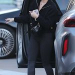 Madelyn Cline in a Black Sneakers Visiting a Dermatologists Office in Beverly Hills 02/26/2025